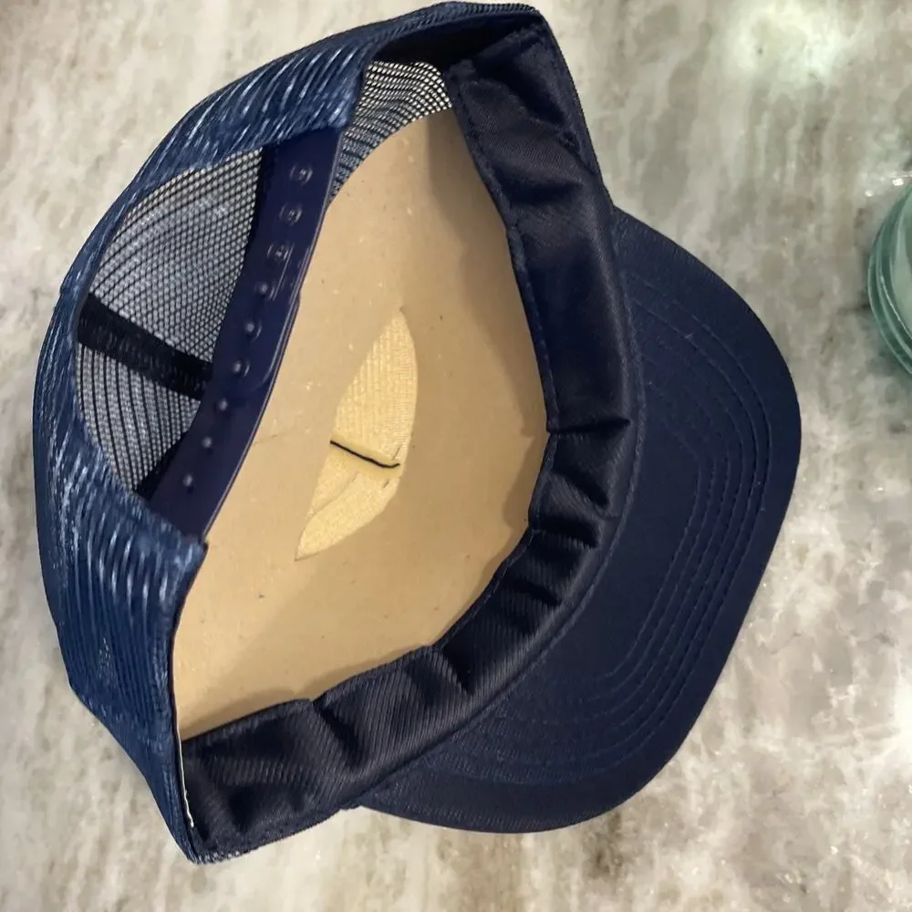 Vtg Snapback Trucker Hat Cap Patch Food Distributor Mesh 2